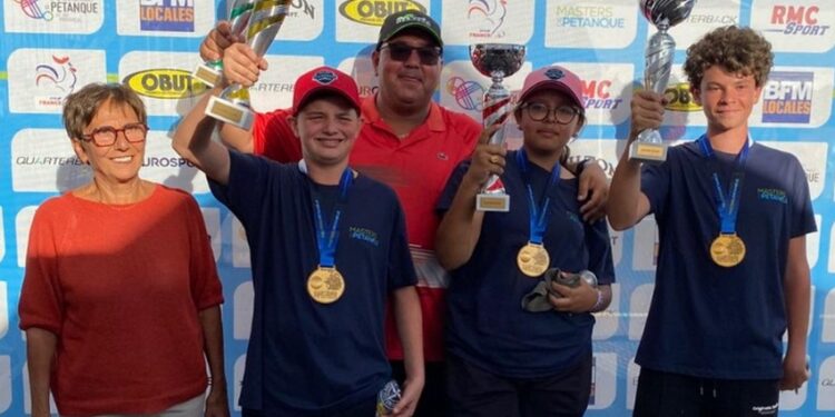 Pétanque : à domicile, La Talaudière remporte les Masters Jeunes !