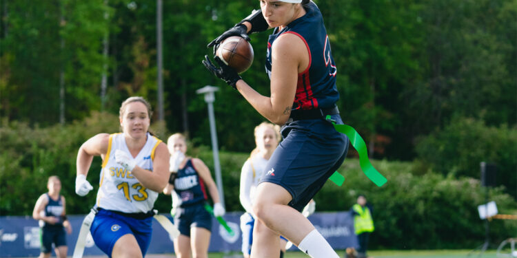 Euro Flag Football : la capitale se met à l’heure du touchdown