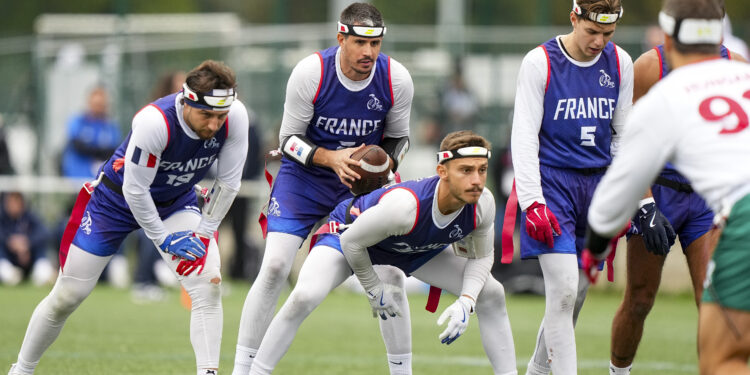 Flag football : les Bleus en bronze, les Bleues au pied du podium