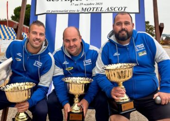 Europétanque : le tiercé gagnant, c’est Rocher – Durk – Robineau !