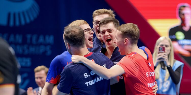 Tennis de table : la France des frères Lebrun championne d’Europe !