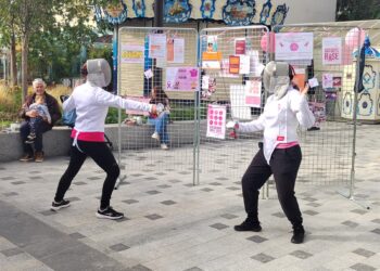 Antony Sports Escrime : quand l’escrime devient un soutien face au cancer du sein