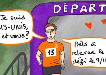 13-UNIS, courir et marcher pour se souvenir des victimes du 13 novembre