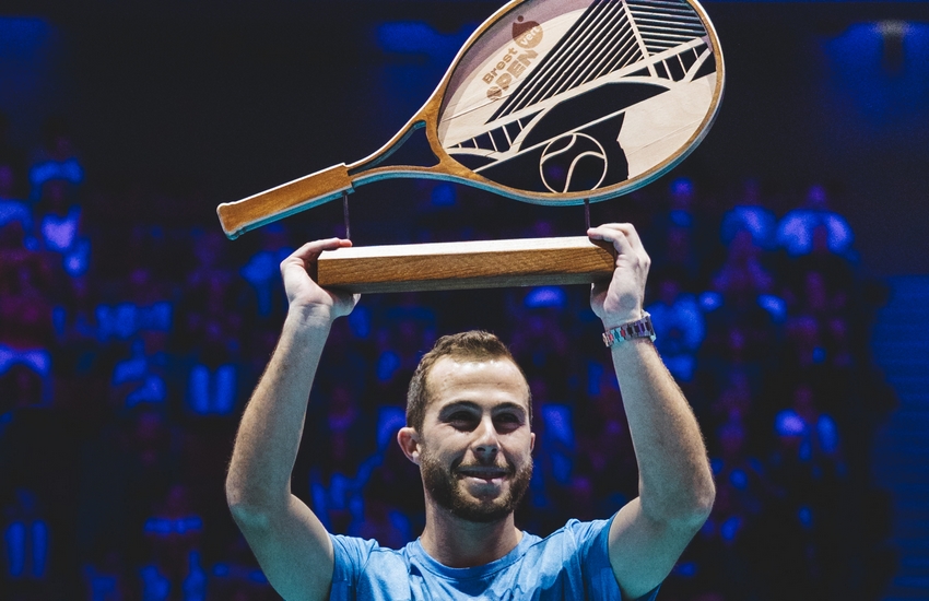 Tennis : vainqueur à Brest, Hugo Gaston se relance