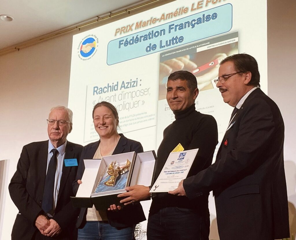 Lutte : la Fédération Française de Lutte récompensée lors des Iris du Sport