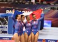 Gymnastique : les Bleues championnes du monde de tumbling !