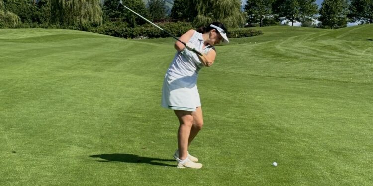 Karine Boucher, une nouvelle vie portée par le golf et la force du sport