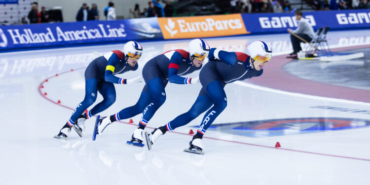 Patinage de vitesse : les Bleus lancent parfaitement leur saison