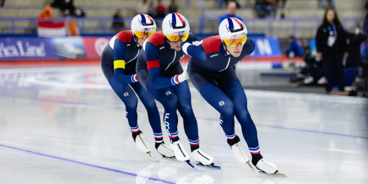 Patinage de vitesse : les Bleus poursuivent leur montée en puissance