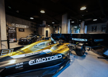 E-motion, la technologie au service d’un sport automobile plus accessible