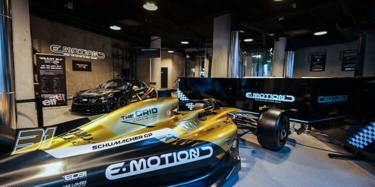 E-motion, la technologie au service d’un sport automobile plus accessible