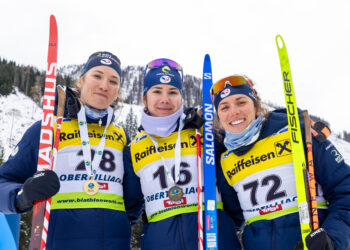 Biathlon : sourires bleus en IBU Cup