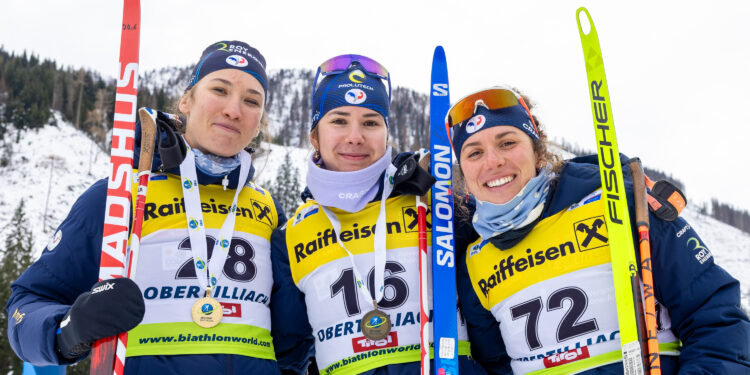 Biathlon : sourires bleus en IBU Cup