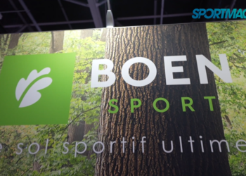 Salon des Maires : Boen, le parquet sportif en bois naturel