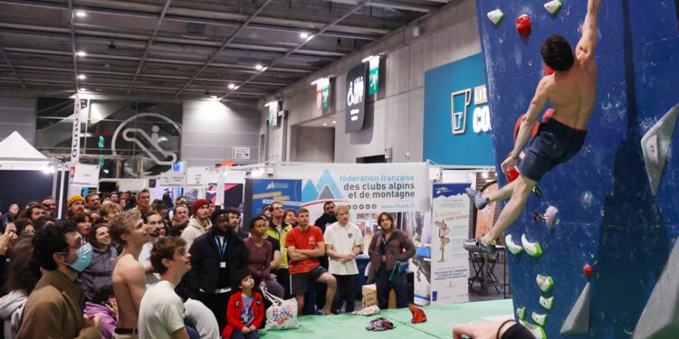 Salon de l&rsquo;Escalade : Simond au centre du jeu avec son Spray Wall Club