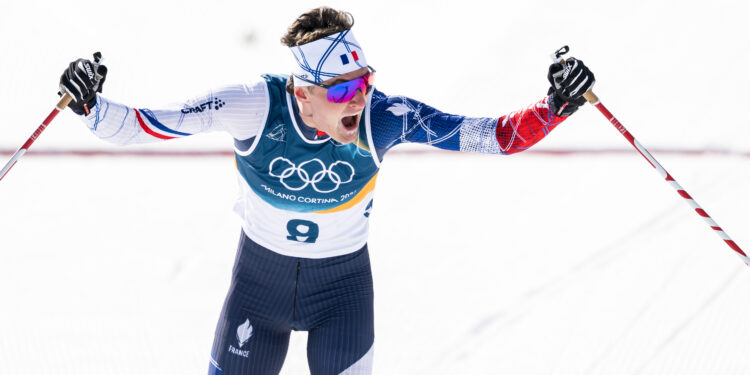 Milan-Cortina 2026 : derrière l'intouchable Klæbo, Mathis Desloges remet ça !