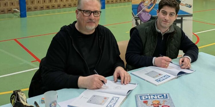 BD PING : quand le tennis de table s&rsquo;invite en bande dessinée