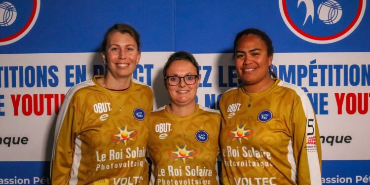 Pétanque : Darodes – Peyré – Tairio sacrées au Douaisis !