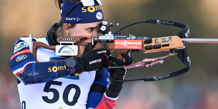 Biathlon : Julia Simon et Eric Perrot sacrés champions de France !