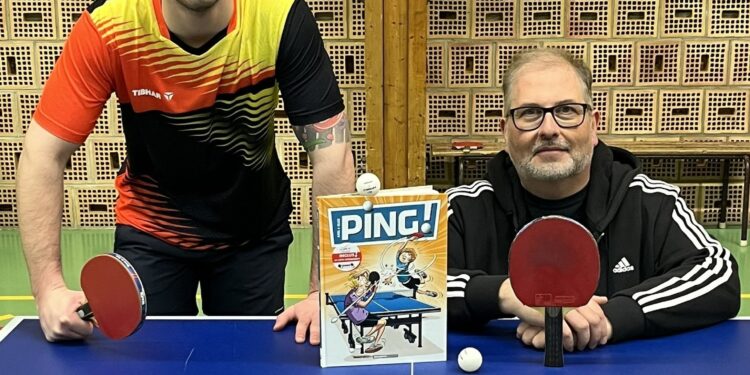 BD PING : quand le tennis de table s&rsquo;invite en bande dessinée