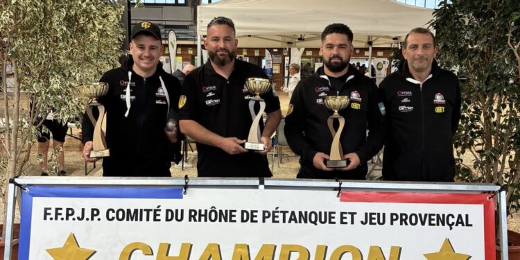 Pétanque : Prud’homme et Vaulx-en-Velin règnent sur le Rhône