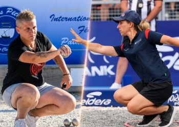 Pétanque : tête-à-tête en mode équipe de France dans le Var