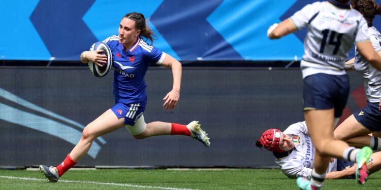 Rugby : carton contre l’Italie, entrée réussie pour les Bleues dans le Tournoi des VI Nations  