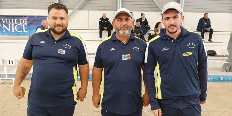 Pétanque : Baudino – Delahaye – Winterstein seigneurs des Alpes-Maritimes