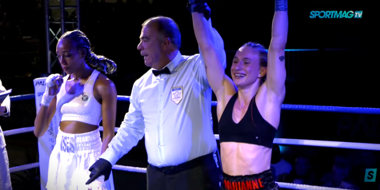 Boxe – Palatina 6 : première victoire pro pour Marianne d’Antuono !