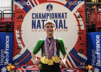 Jiu-jitsu : à 14 ans, Rafael Derache enchaîne les titres et vise l&rsquo;élite