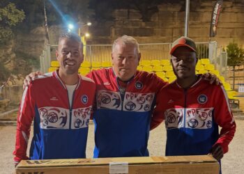 Pétanque : Rocher et Gbetable, victoire royale à Saint-Restitut !