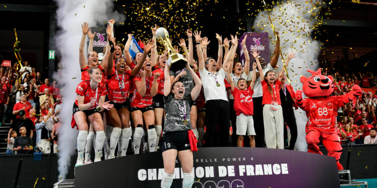 Volley : Mulhouse détrône Levallois pour un formidable triplé !