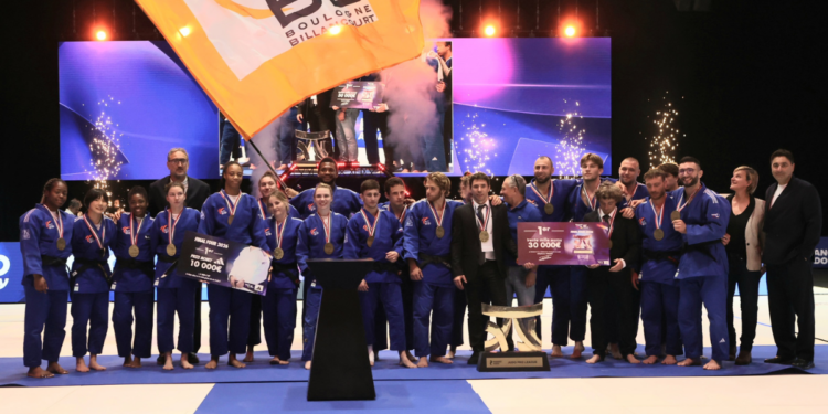 Judo : l’AC Boulogne-Billancourt au sommet de la Judo Pro League