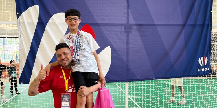 Fabien Julien, l’artisan de la réussite de l’ES Vitry Badminton