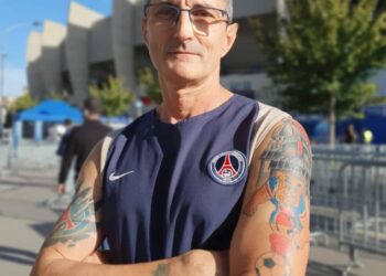 « J’ai le PSG dans la peau » : portrait d’un supporter tatoué à vie