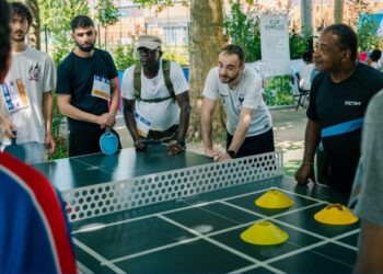 À Paris, le tennis de table au service de l’emploi