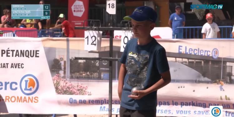 Pétanque : revivez le duel plein d&rsquo;énergie Sbrega – Vinterstein à Romans