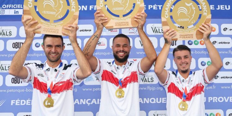 Pétanque : les résultats en direct du championnat de France promotions !