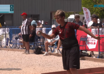 Pétanque : revivez la demi-finale triplette minimes à Romans