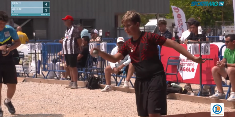 Pétanque : revivez la demi-finale triplette minimes à Romans