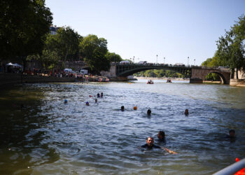 Natation, aquathlon, course de bouées : la Seine se transforme en terrain de jeu à l&rsquo;Île-Saint-Denis