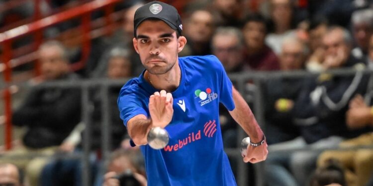 Pétanque : avec deux médailles d'or, Diego Rizzi toujours plus dans la légende !