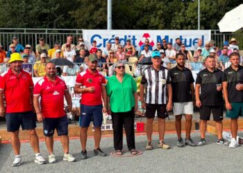 Pétanque : tombeurs de Rocher et Rakotoarisoa, Giraud-Scholl-Begnis vainqueurs à La Talaudière !