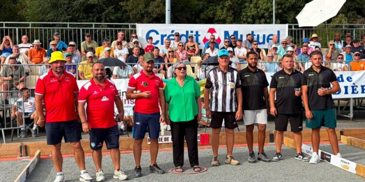 Pétanque : tombeurs de Rocher, Giraud-Scholl-Begnis vainqueurs à La Talaudière !