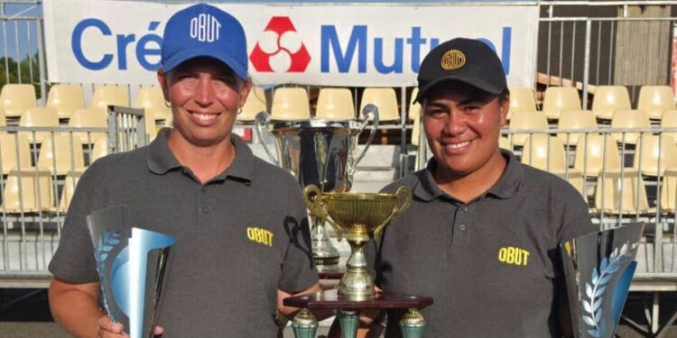 Pétanque : Charlotte Darodes et Torea Tairio récidivent à La Talaudière !