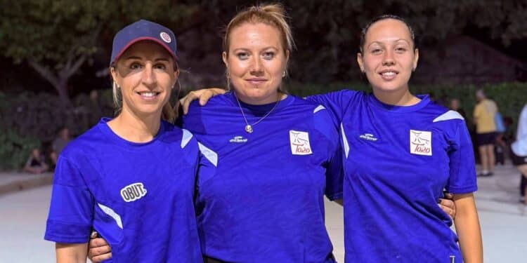 Pétanque : Romuald – Picard – Maillard, reines de Ruoms !