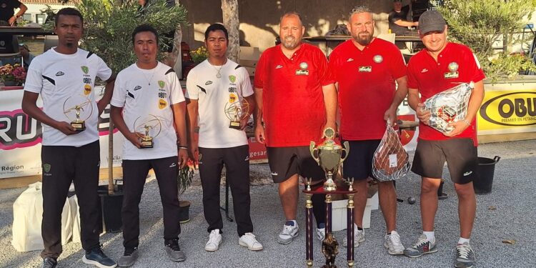 Pétanque : Durk – Fournié – Prud’homme, dernier rempart face à Madagascar !