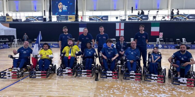 Foot – fauteuil : 3e étoile de champion du monde pour les Bleus !