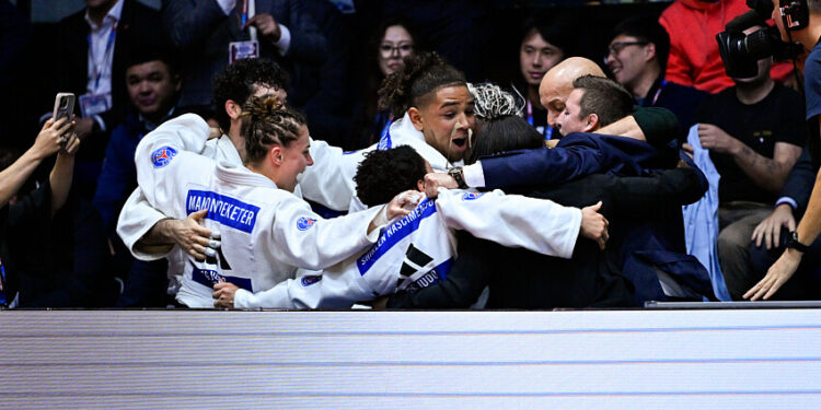 Judo : le PSG signe un triplé historique en Ligue des champions